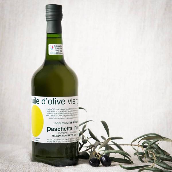 Achat en ligne d'huile d'olive extra vierge made in France à Aix-en-Provence