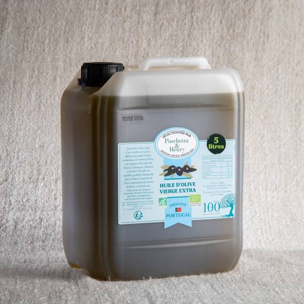 Vente huile d'olive du Portugal BIO de la région du Douro - format 1l, 3l ou 5l