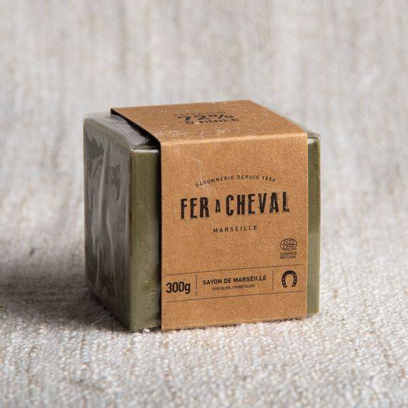 Vente de savon de Marseille cube olive 300g à Manosque